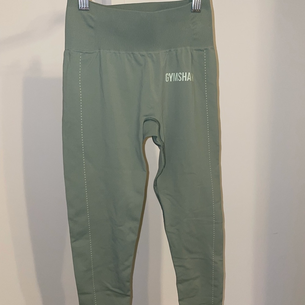 Gymshark Seamless sage green leggings
